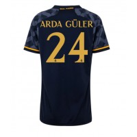 Real Madrid Arda Guler #24 Bortatröja Kvinnor 2023-24 Korta ärmar